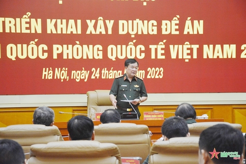 Triển khai xây dựng Đề án Triển lãm Quốc phòng Quốc tế Việt Nam 2024